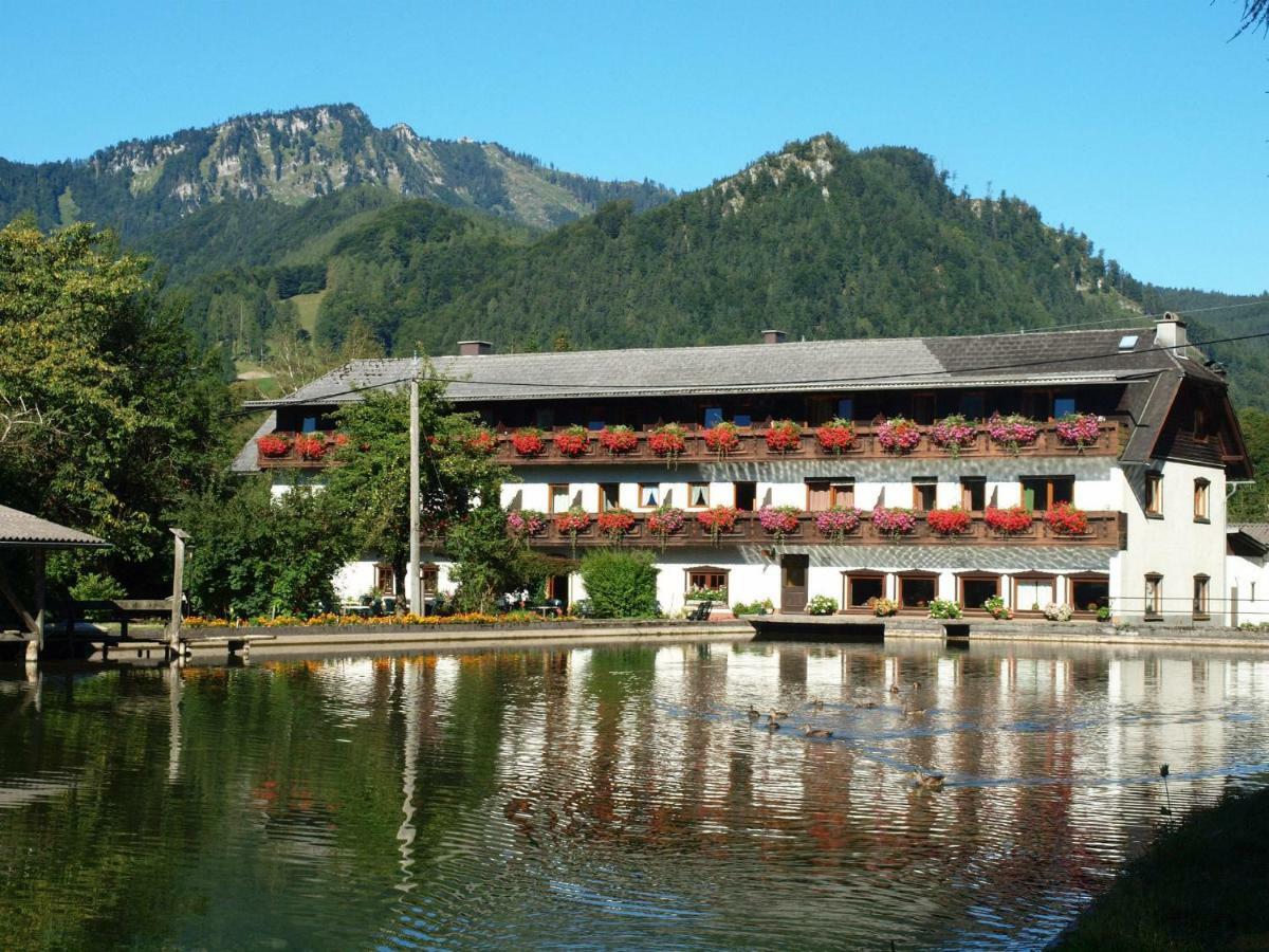 Wieselmuehle Forellenhof Gruenau im Almtal Exterior photo